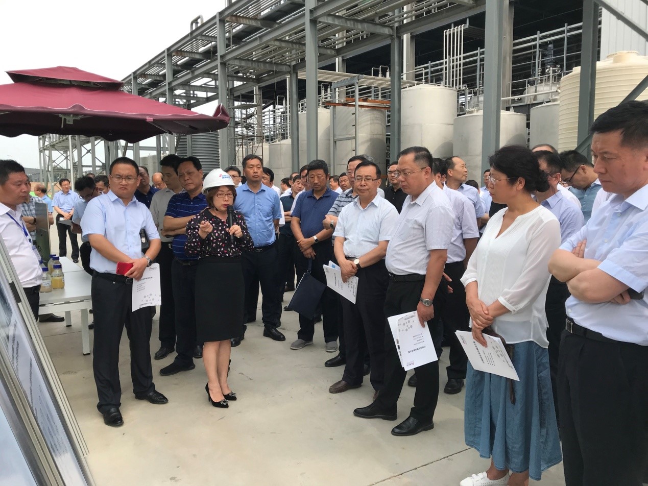 刘国中省长一行观摩蒲城pp电子科技建设项目 刘国中省长一行观摩蒲城pp电子科技建设项目