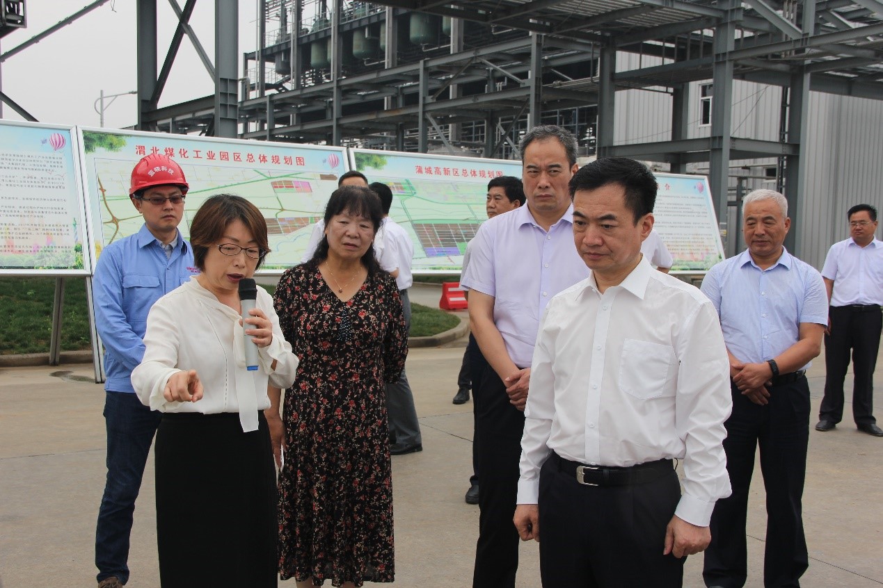 渭南市长李毅视察蒲城pp电子科技新资料有限公司 渭南市长李毅视察蒲城pp电子科技新资料有限公司