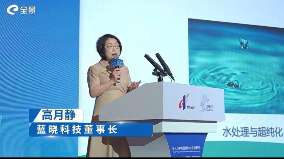 董事长高月静博士受邀参与“中幼企业投融资国际论坛”